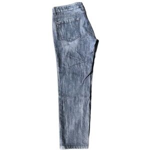 ANN TAYLOR LOFT MODERN DARK WASH CAPRI CROP JEAN